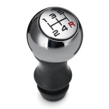 Pommeau de levier de vitesses NEUFU 5 rapports pour Peugeot 106, 206, 207, 306, 307, 407, 408 et 508, rouge-R