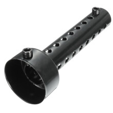 NEUFU 1x Silencieux d'échappement universel pour moto, chicane DB-Killer, diamètre étendu 4,8