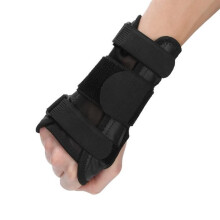 Attelle de poignet avec sangle réglable et fixe, amovible, pour fracture de la main et syndrome du canal carpien - CET