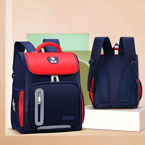 (Small size, Lake Blue) Cute Backpack Large Capacity Light Weight School Bag for School 2