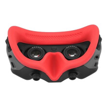 Protections oculaires antidérapantes en silicone pour lunettes DJI Avata Goggles 2 Spire - Rouge
