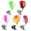 Spinnerbait-Angelköder, 5 Stück Spinnerbaits, Spinner-Angelköder, Barsch- und Lachs-Spinnerbait 4