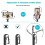 Black Bluetooth selfie stick 2