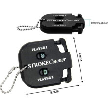 3-piece golf score counter, golf stroke counter, stroke counter, score counter