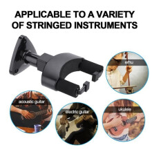 Support mural pour guitare, support mural en plastique robuste et durable, pour guitares électriques et acoustiques HB017