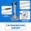 Ceiling Mount for Mini Projector, Projector Mount Compatible with DR.J VANKYO QKK Projector / CCTV / Webcam / Charging 1