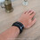 Bracelet - Leather - Black - Adjustable - Metal Rivets - Men's 4