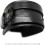 Bracelet - Leather - Black - Adjustable - Metal Rivets - Men's 2