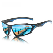 Lunettes de cyclisme - FONDUPIN - Lunettes de cyclisme polarisées pour le ski - Bleues