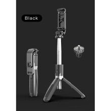 L02 Universal Bluetooth Selfie Stick Tripod, Selfie Stick Tripod Monopod and Adjustable Remote Control, Portable Selfie Artifact,