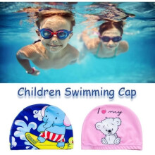 Bonnet de bain pour enfants, lot de 2 bonnets de bain mignons pour enfants, bonnet de bain à motifs, bonnet de bain pour garçons et