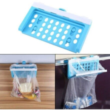 Support pour sacs poubelle en plastique, porte-sacs poubelle pliable, support de rangement suspendu pour poubelle, accessoires pour