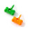 Distributeur de sacs à déjections canines - Lot de 2 - Portable - Étanche - Durable 1