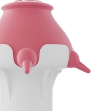 Vvikizy Kitten Nursing Station Puppy Soft Silicone Nipple 4 Multiple Nipples Pink