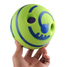 Jouet - TEMPSA - Wobble Wag Giggle - Silencieux - 6 poches - Pour chiens de taille moyenne
