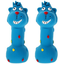 Jouet à mâcher - CUNEARY - Lot de 2 - Résistant aux morsures - Doux pour les dents - Bleu