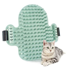 Brosse d'angle pour chat, jouet amusant pour chat, brosse d'angle murale pour chat auto-toilettage, massage pour soulager les piqûres,