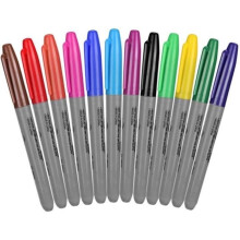Stylo marqueur de tatouage imperméable, stylo marqueur pour la peau imperméable, crayon à encre corporelle à pointe fine, stylo marqueur