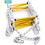 Échelles de secours de 5 m avec mousquetons, échelle de secours pliable en corde - Échelles d'évacuation incendie de 5 m 1
