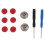 Replacement Button Set + Screwdriver Kit for Microsoft Xbox One Elite (Red) 1