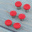 Replacement Button Set + Screwdriver Kit for Microsoft Xbox One Elite (Red) 3
