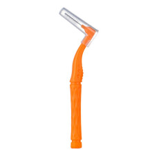 (Orange) 20pcs Interdental Brushes for Tooth Cleaning, Mini Soft Compact Toothbrushes for Men Women