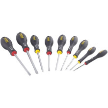 10-teiliges Schraubendreher-Set - STANLEY FATMAX - FMHT65439-0 - Elektriker + Mechaniker + Phillips + Tester