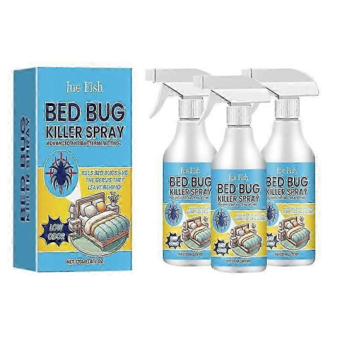 (3pcs) 1-3x Household Bed Bug Spray Remover Bed Sheet Sofa BedBug Removal Prevent Fleas And Bed Bug Bites