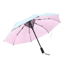(E) 2 in 1 Sunscreen Umbrellas with Fan, Multi-Function High-density Umbrellas, for Outdoor Activities