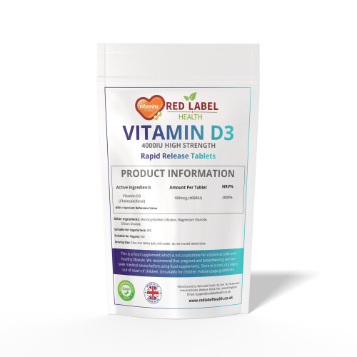 Vitamin D3 4000IU 300 Tablets High Strength Immune Support Bones Skin 1