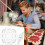 (12 inch) 2Pcs Placemat Sewing Pattern Plastic Template Handwork DIY Craft Stencil for Household 2
