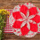 (12 inch) 2Pcs Placemat Sewing Pattern Plastic Template Handwork DIY Craft Stencil for Household 4