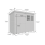 8 x 4 Pent Shed Tanalised (Double Door, With Windows) 4
