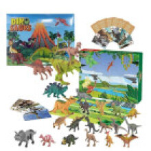 Caja de Adviento Dinosaurio 24 Días Navidad Cuenta Regresiva Calendario Juguetes Regalo Adorno