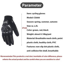 Sommer-Motorradhandschuhe mit Touchscreen, stoßfest, winddicht, Unisex-Scooterhandschuhe für die Übergangszeit mit Touchscreen und