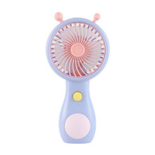 (Lavendel lila) Schnecken-Mini-Handventilator Tragbarer wiederaufladbarer USB-Kleinlüfter 3 Farben, Outdoor-Reisebüro Student Sommergebrauch