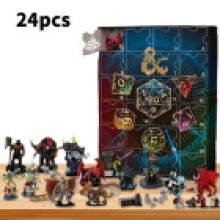 Dungeons And Dragons 24 Regalos Calendario de Adviento Caja Ciega Juguete Figuras Decorativas