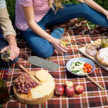 Besteckset – Reise- und Campingbesteckset – Tragbares Besteckset aus Edelstahl 304 mit Etui