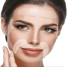 KINZON Patchs anti-rides (ensemble de 11 pices) - Patchs anti-rides pour le visage et le front pour rendre les yeux et la bouche lisses, bande de leva