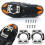 Stollenabdeckungen – YIN – SpeedPlay Zero – Aluminium – Harz – Schwarz und Silber 1