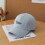 (White) Deep Crown Baseball Cap Breathable Small Crown Cap for Adults Kids Teens 3
