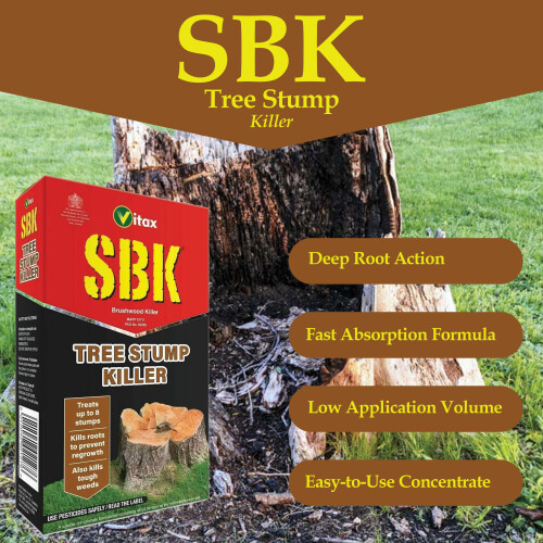 Vitax Vitax SBK Tree Stump Killer 250ml Pack of 2 2