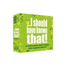 I Should Have Known That Trivia Premium Family Party Fun Pack carte da gioco da tavolo