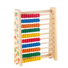 Giocattolo in legno per bambini educazione precoce conteggio abaco apprendimento sviluppo matematico