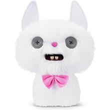 (Prickly Pete) Funny Ugly Monster Stuffed Animal with Human-Like Teeth, Collectible Plush for Kids, Tweens, Teens, Adults & Cat-Loving Weirdos