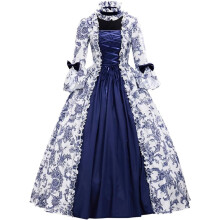 (M) Damen elegantes viktorianisches Rokoko Kleid historisches Abendkleid fuer Erwachsene Events