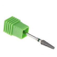 5xTungsten Steel Polishing Head Nail Drill Bit forElectric Nail Machine Green-rnz