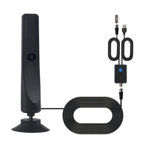 (1pc) High-Gain Digital TV Antenna Sturdy Long Range Receptions Antenna for Office/Home Use