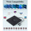 PeroBuno External CD DVD Drive 0.5-inch Ultra-Slim Type-C 3.0 Optical Drive 6