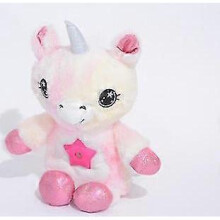(With music, Pastel Unicorn) Children's animal starry sky projection lamp sleeping lamp doll projection lamp 25-26s